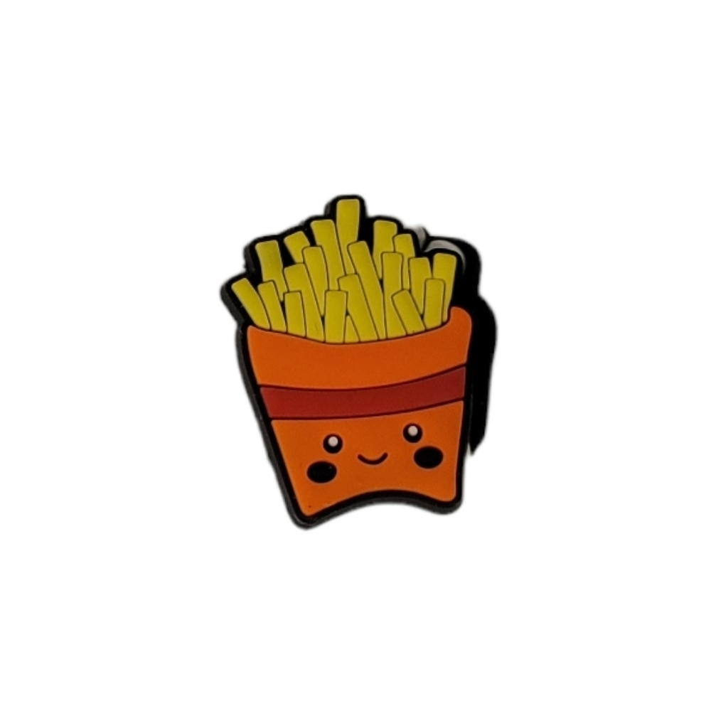 French Fry Kawaii Croc Charm